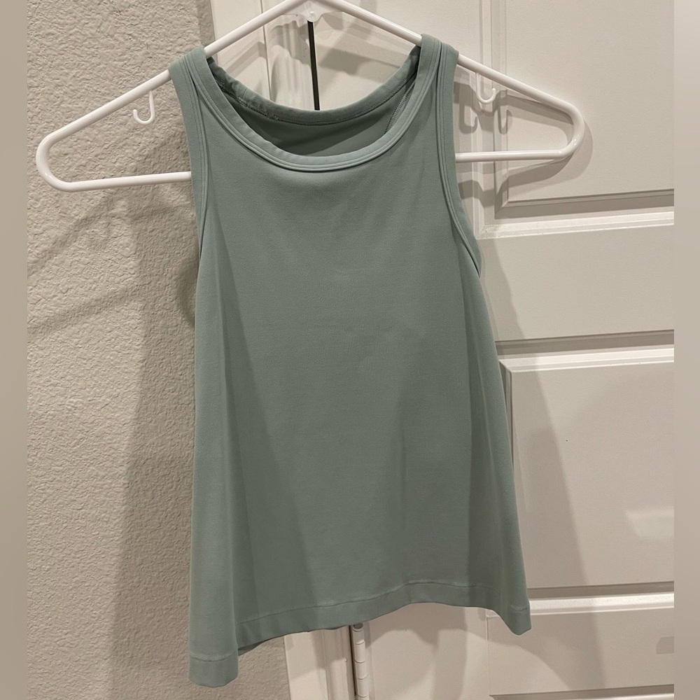 lululemon athletica Align waist length racerback Green Tank Top